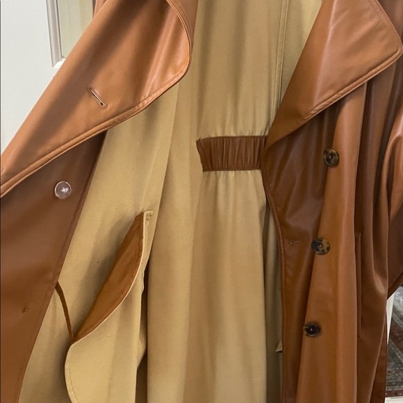 Women's Brown Trench Coat - Picture 8 of 9